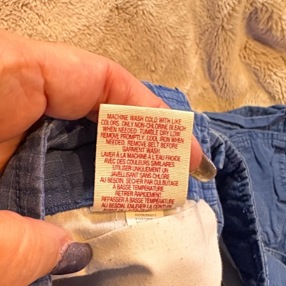 LAST CALL!! Mossimo Supply Co. Classic Blue Men’s Cargo Shorts, 34 - Picture 3 of 3